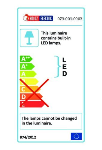 HL 957L ZUMRUT BELA Ugradna zidna LED svetiljka / 079-001-0003 - Slika 3