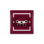 PRESTIGE 602.330 Priključnica tropolna 16A sa porcelanskim jezgrom BORDO-BELA