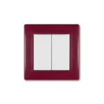 PRESTIGE 606.330 Sklopka serijska 10A BORDO-BELA