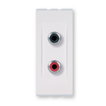 MODE 6627.0 Priključnica RCA dvostruka za prenos audio signala - stereo