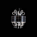 OZCAN 3601-2A,19 Luster viseći 6xG9/40W CRNA