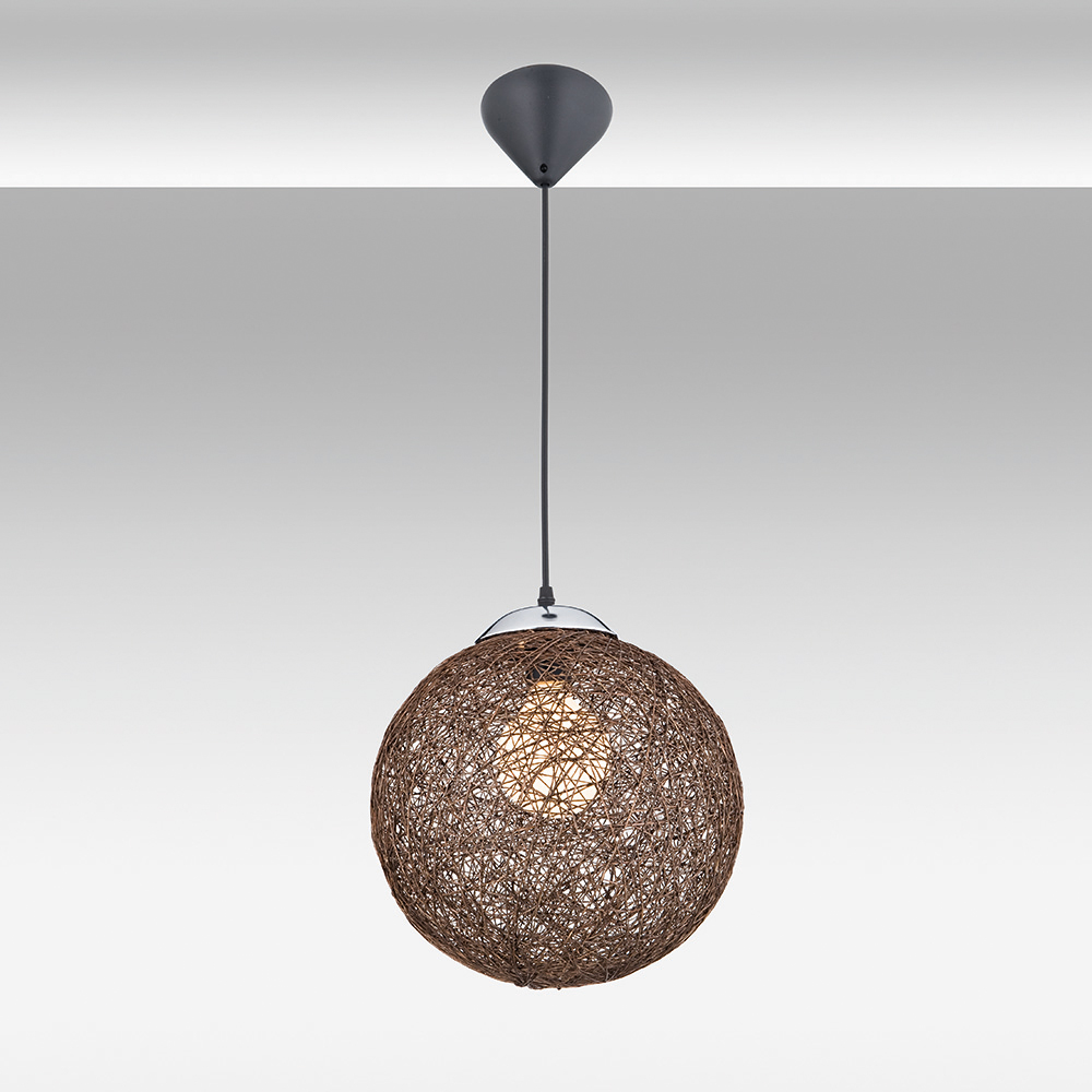 4436-1 OZCAN 4436-2,04 Visilica 1xE27 BRAON - Slika 1