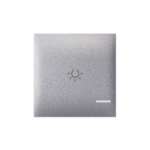 EXPERIENCE 73402.S Taster za sklopku dvostruki sa oznakom svetla i indikacijom 2M