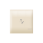 EXPERIENCE 73403.9 Taster za sklopku dvostruki sa oznakom zvona i indikacijom 2M