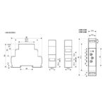 ETI CRM-93H UNI Vremenski relej višenamenski 3x8A - Slika 2