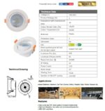 HL NORA-5 bela 6400K / 016-053-0005 - Slika 3