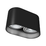 NOWODVORSKI 9240 OVAL BLACK 2xGU10/ES111 Plafonska svetiljka