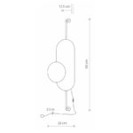 NOWODVORSKI 8430 WHEEL LUX I Zidna lampa - Slika 3