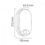 HL HECTOR-10 LED Svetiljka nadgradna sa senzorom / 0071-012-0010 - Slika 2