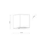 TK 10969 AXIS GRAY 1xGU10 Baštenska fasadna svetiljka - Slika 5