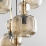 TK 11043 SOPHIA COGNAC 5 Luster viseći - Slika 3