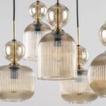 TK 11043 SOPHIA COGNAC 5 Luster viseći - Slika 5