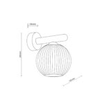 TK 11077 VIRLO WHITE Zidna svetiljka - Slika 6