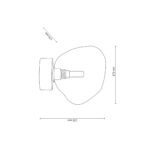 TK 11004 LAVA SABIA Zidna/plafonska svetiljka - Slika 6