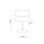 TK 16178 CALMA Stona lampa - Slika 7